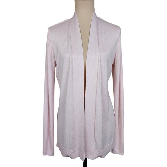 Liz Claiborne Medium Blush Pink Cardigan Sweater - Picture 1 of 4